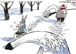 SNOW JOB -  by Pat Bagley