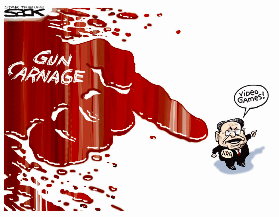  GUN CARNAGE by Steve Sack