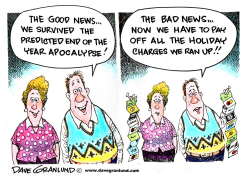 END OF 2012 by Dave Granlund