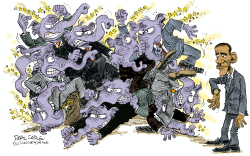 REPUBLICAN INFIGHTING by Daryl Cagle