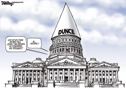 DUNCE CAP  by Bill Day