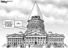 DUNCE CAP by Bill Day