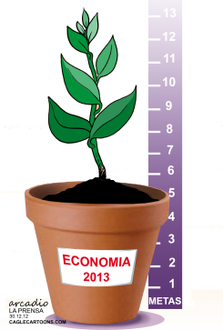 CRECER ECONóMICAMENTE EN EL 2013 by Arcadio Esquivel