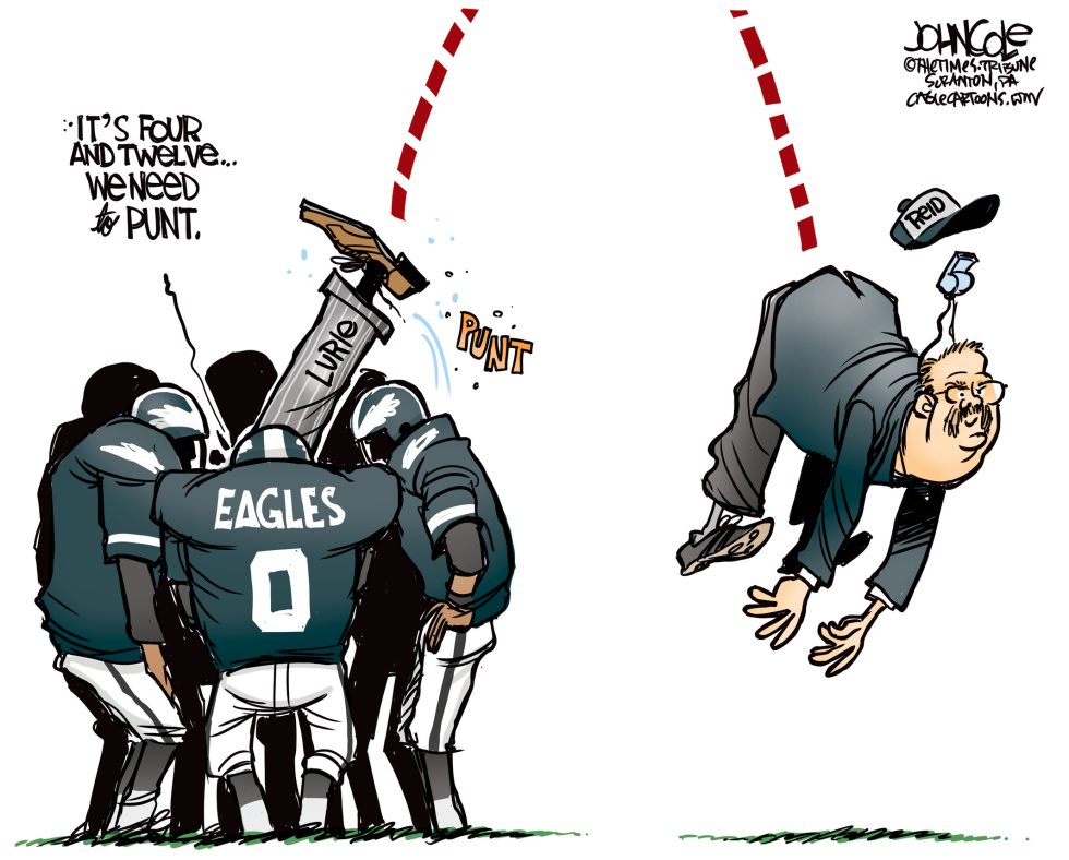  LOCAL PA  EAGLES FIRE ANDY REID by John Cole