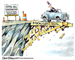 FISCAL CLIFF DEAL by Dave Granlund