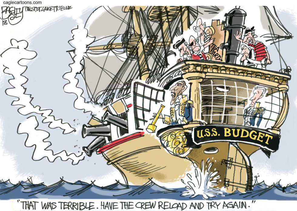  MUTINY ON THE BUDGET -  by Pat Bagley