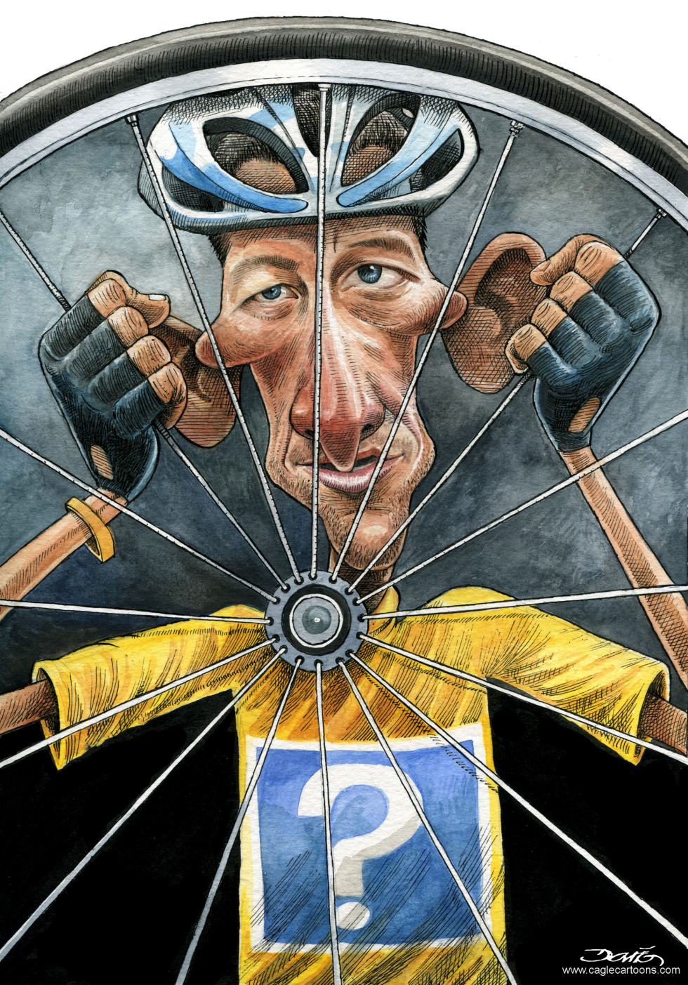  LANCE ARMSTRONG by Dario Castillejos