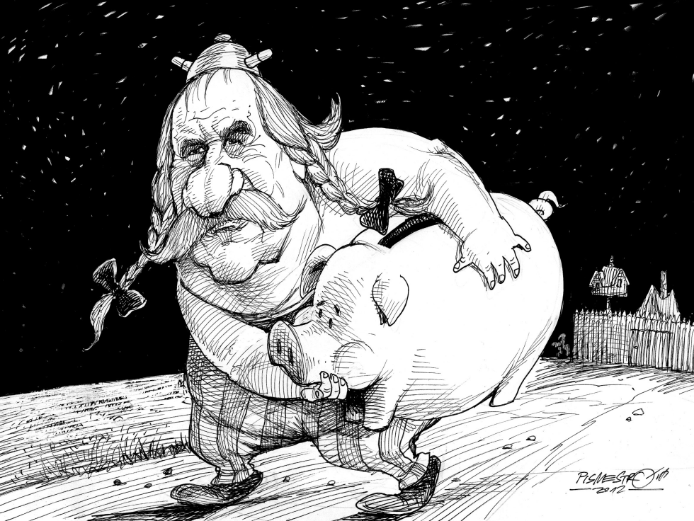  DEPARDIEU OBELIX by Petar Pismestrovic