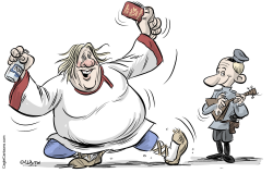 DEPARDIEU Y PUTIN by Martin Sutovec