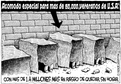 60000 VETERANOS SIN HOGAR by Wolverton