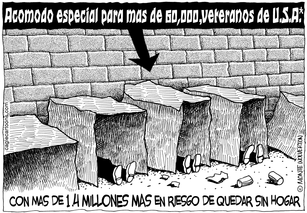  60000 VETERANOS SIN HOGAR by Wolverton