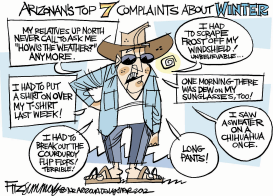 LOCAL AZ ARIZONA WEATHER COMPLAINTS by David Fitzsimmons