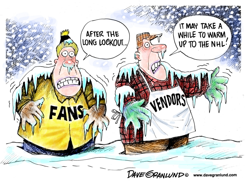  NHL LOCKOUT ENDS by Dave Granlund