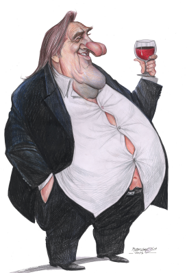 GERARD DEPARDIEU by Petar Pismestrovic