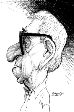 WOODY ALLEN by Petar Pismestrovic