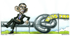 OBAMA KEYSTONE QUANDARY  by Taylor Jones