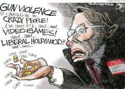 BULLETS OVER BEDLAM by Pat Bagley