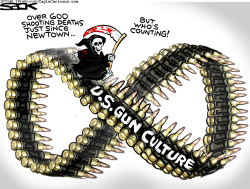 US GUN CULTURE by Steve Sack