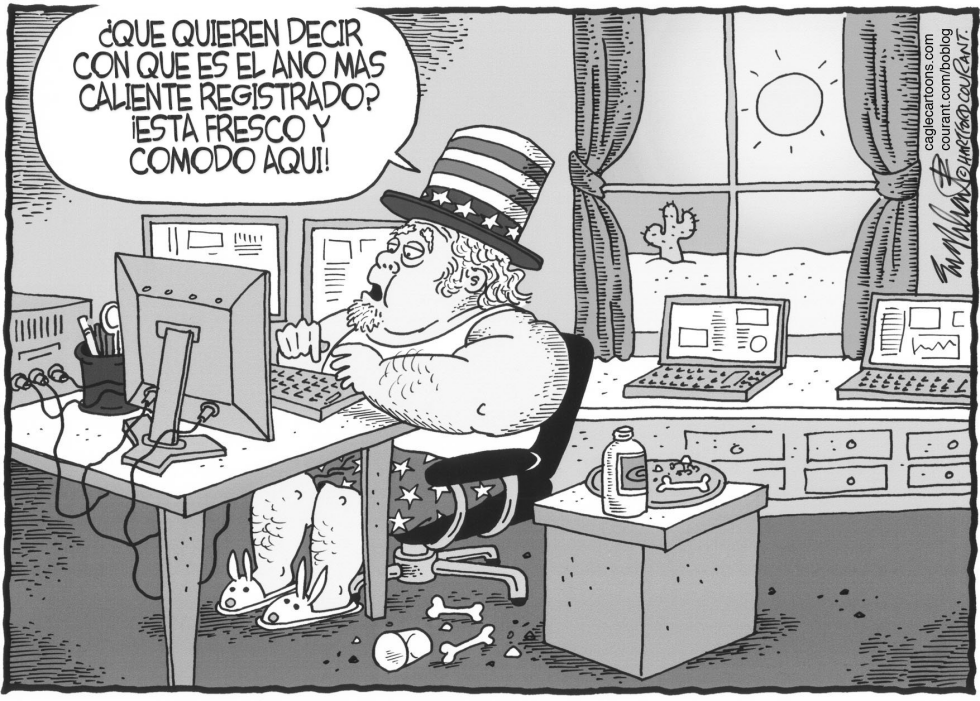  CAMBIO CLIMATICO by Bob Englehart