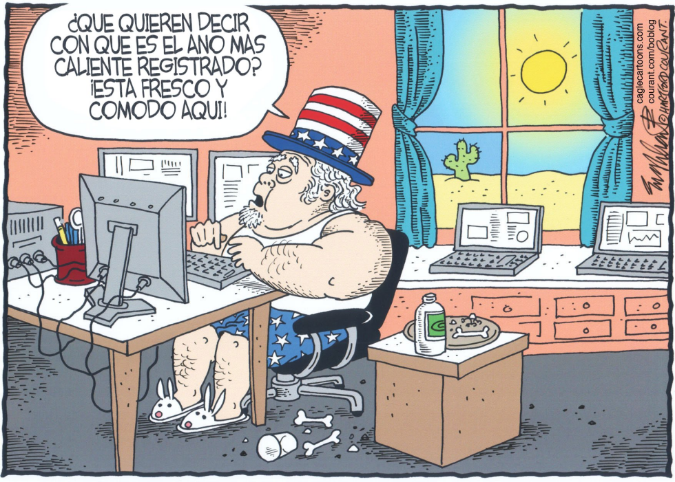  CAMBIO CLIMATICO  by Bob Englehart