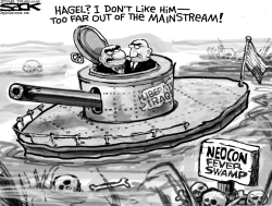 HAGEL VS NEOCONS by Steve Sack