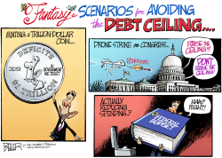 DEBT CEILING SCENARIOS by Nate Beeler