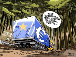 EURO NOT OUT OF WOODS by Paresh Nath