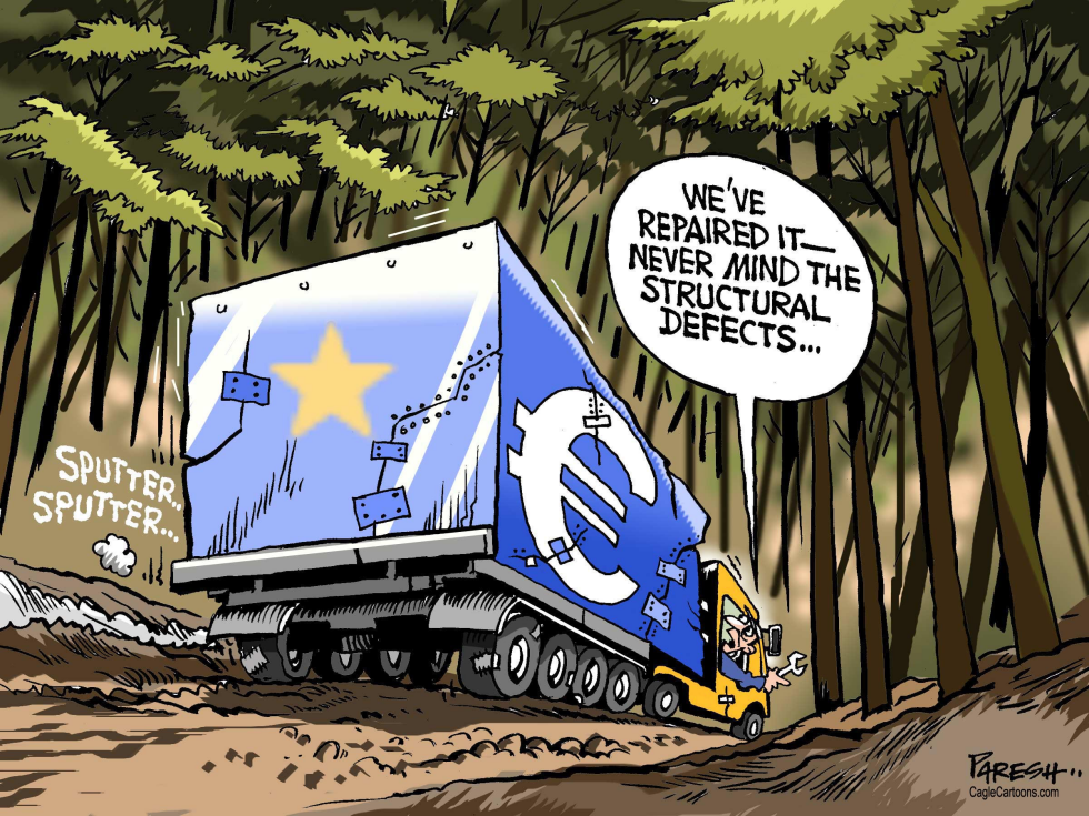  EURO NOT OUT OF WOODS by Paresh Nath