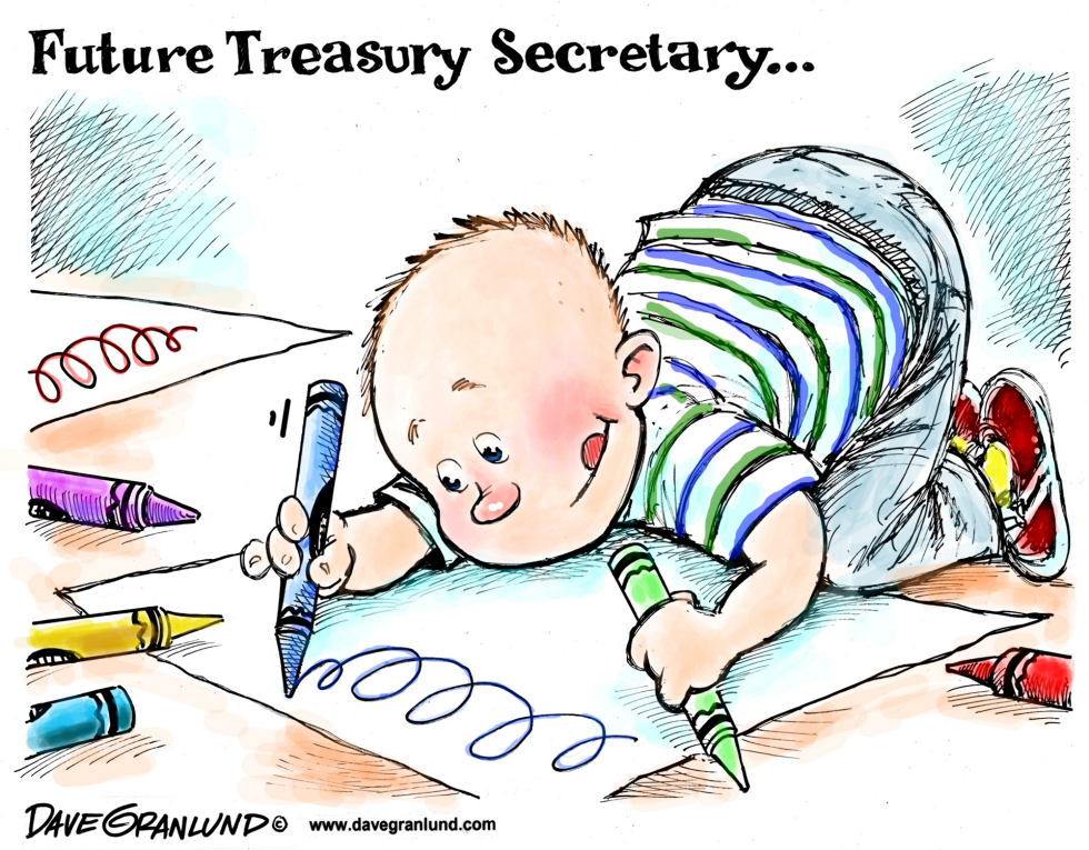  SIGNATURE FOR US DOLLAR by Dave Granlund