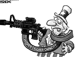 HIGH CAPACITY GUNS by Steve Sack