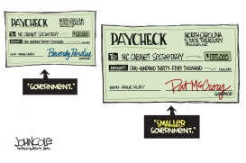 LOCAL NC  MCCRORY CABINET PAYCHECKS by John Cole