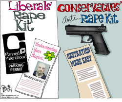 LIBERALS' RAPE KIT by Gary McCoy