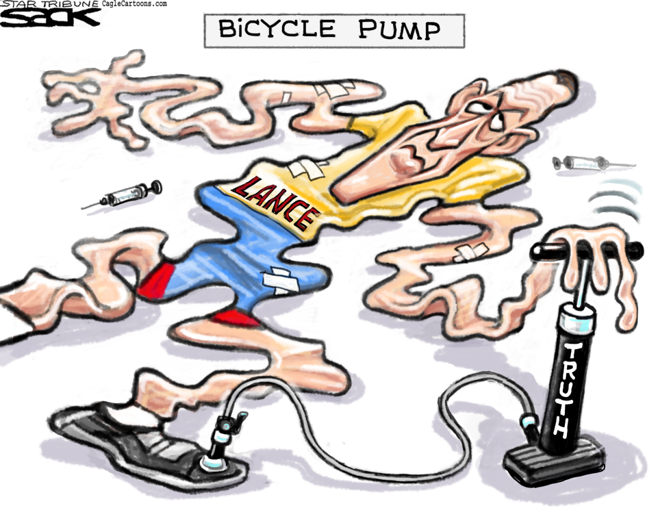  LANCE ARMSTRONG CONFESSION  by Steve Sack