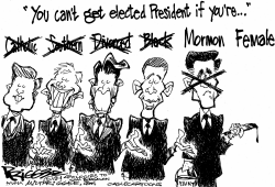 ROMNEY WHO by Milt Priggee