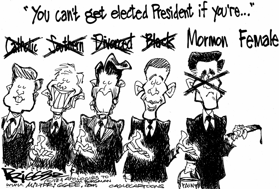  ROMNEY WHO by Milt Priggee