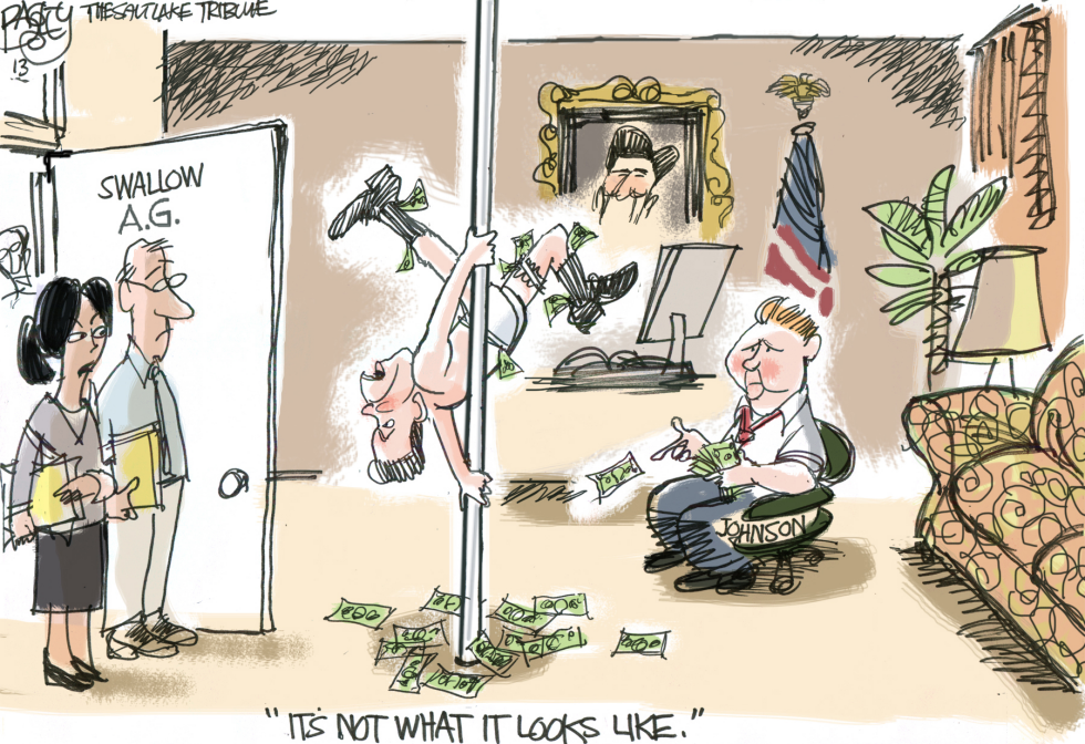  LOCAL UTAH AG SWALLOW  by Pat Bagley