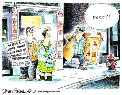 PHARMACY TOBACCO SALES by Dave Granlund