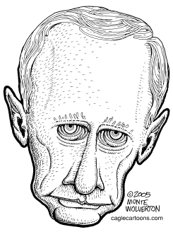 VLADIMIR PUTIN by Wolverton