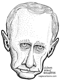 VLADIMIR PUTIN by Wolverton