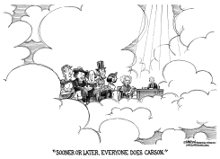 JOHNNY CARSON SHOW IN HEAVEN by RJ Matson