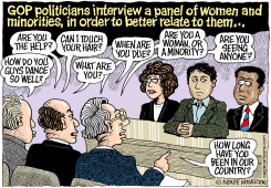 GOP AND WOMEN AND MINORITIES by Wolverton