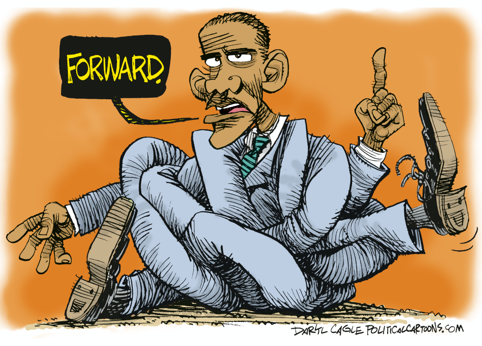  OBAMA FORWARD KNOT by Daryl Cagle