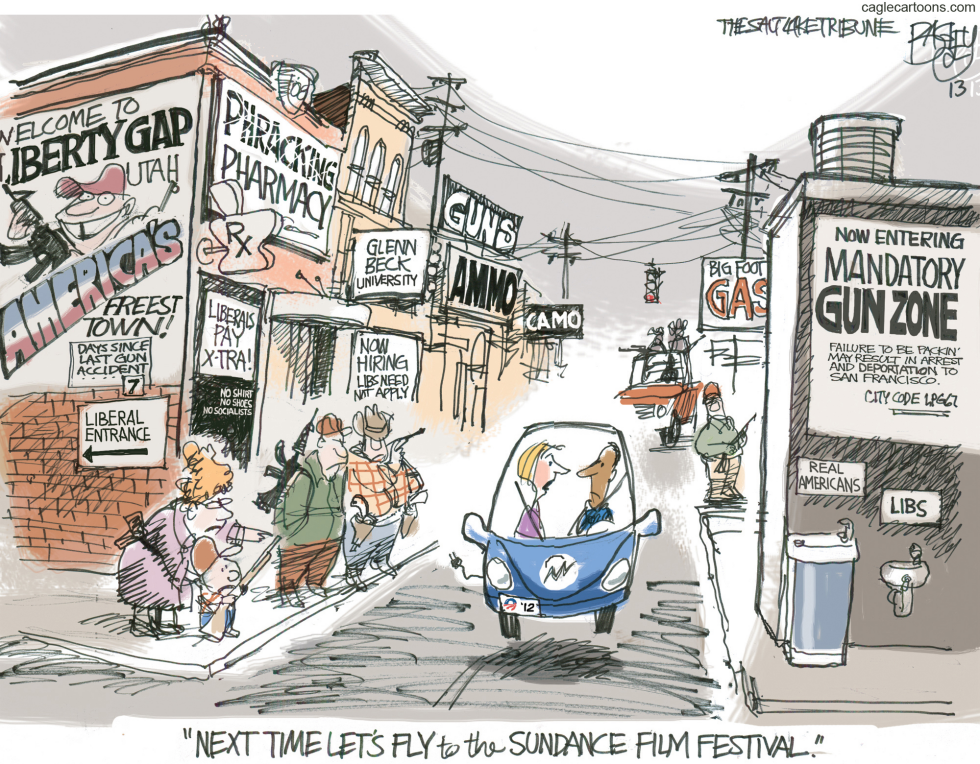  FREEDOM UTAH by Pat Bagley