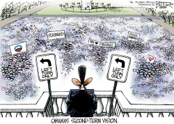 THE SECOND TERM by Nate Beeler