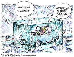 FRIGID TEMPERATURES by Dave Granlund