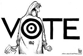 VOTE IRAQ by Mike Lane