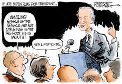 BIDEN FOR PRESIDENT by Jeff Koterba