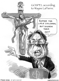 GOSPEL ACCORDING TO WAYNE LAPIERRE by Taylor Jones