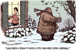 GLOBAL WARMING PLEASE by Rick McKee