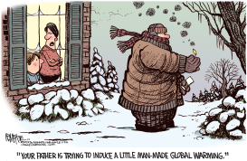 GLOBAL WARMING PLEASE by Rick McKee